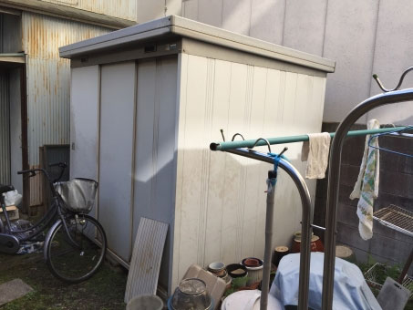 蔵の片付け・物置の解体撤去