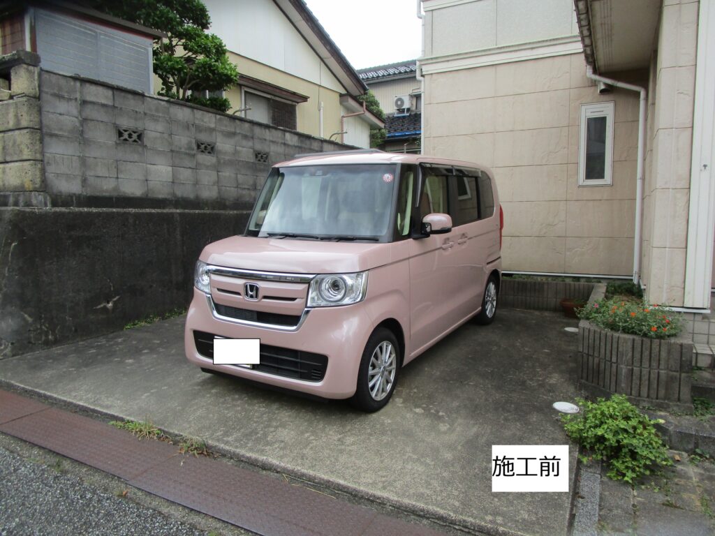 T様邸・土間工事・カーポート新設工事