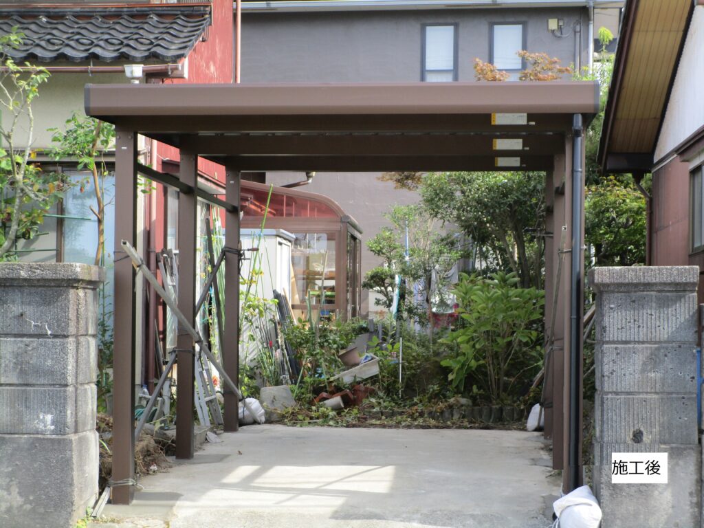 K様邸　カーポート新設工事