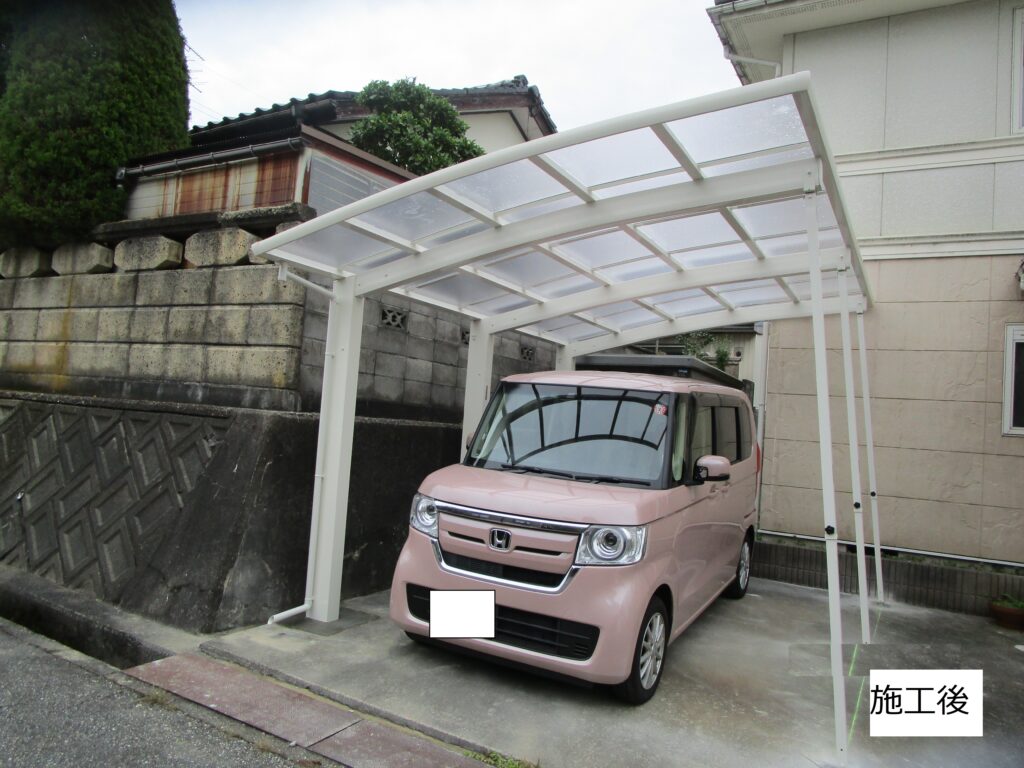 T様邸・土間工事・カーポート新設工事