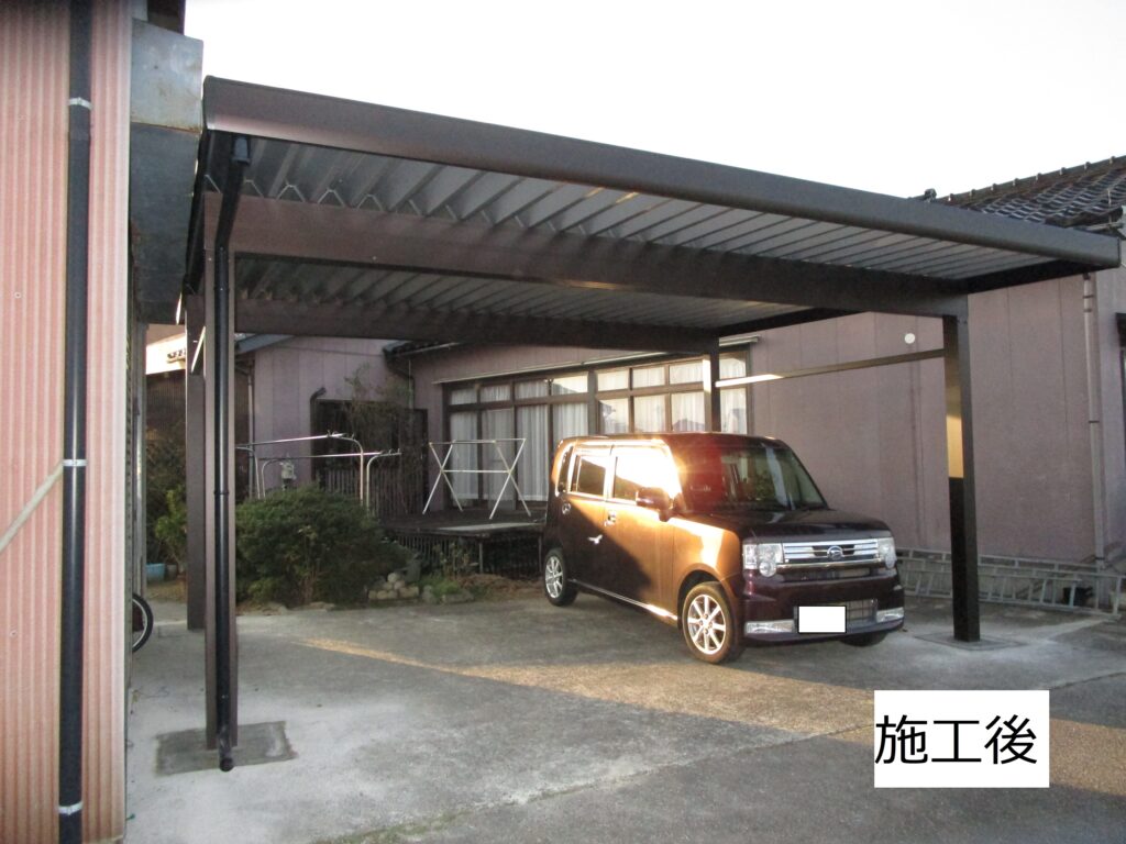 T様邸・カーポート工事
