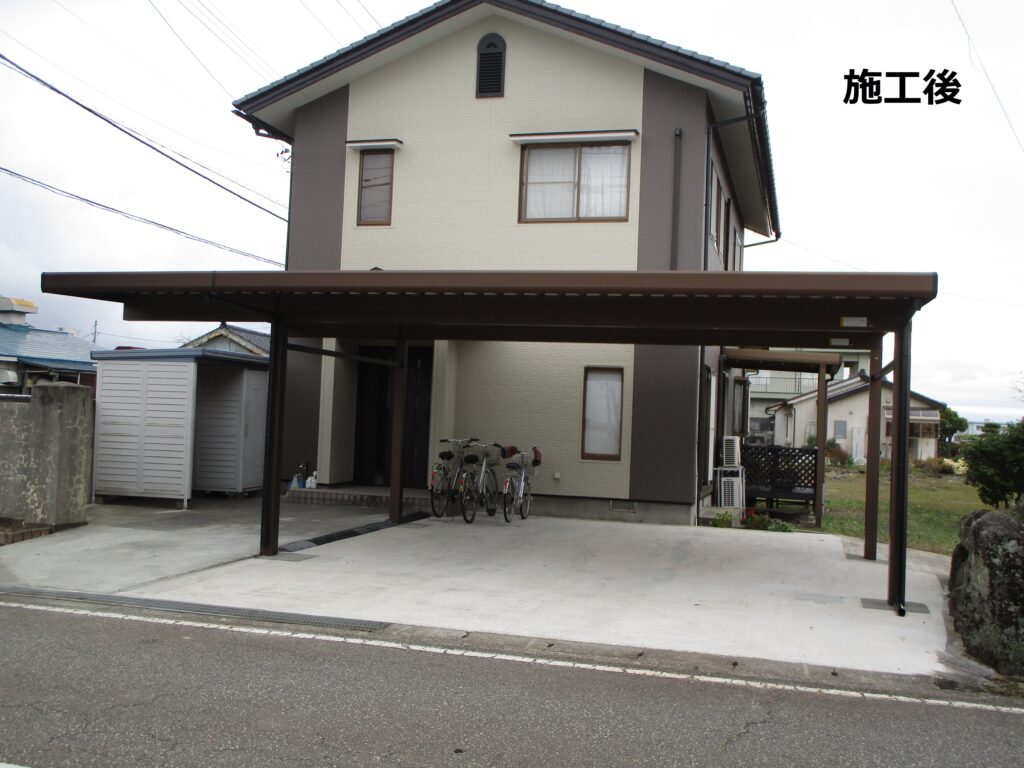 M様邸・土間・カーポート新設工事