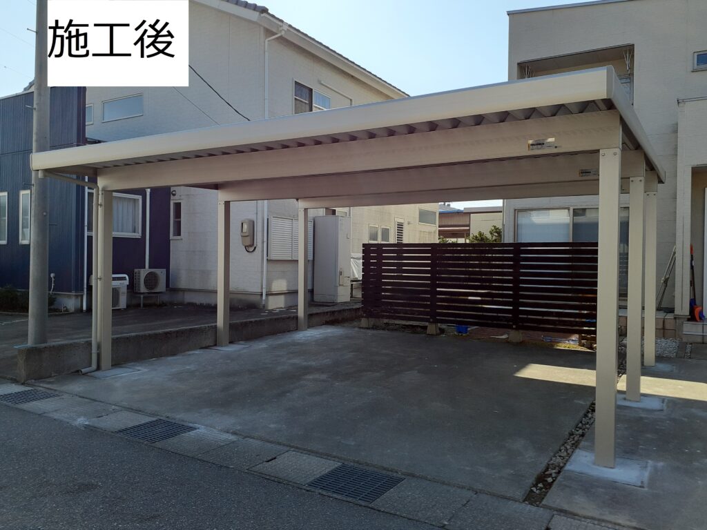 M様邸・カーポート新設工事