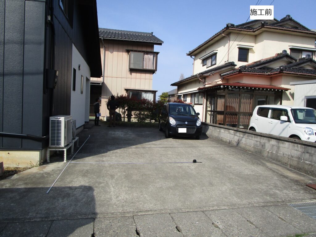 M様邸土間・カーポート新設工事