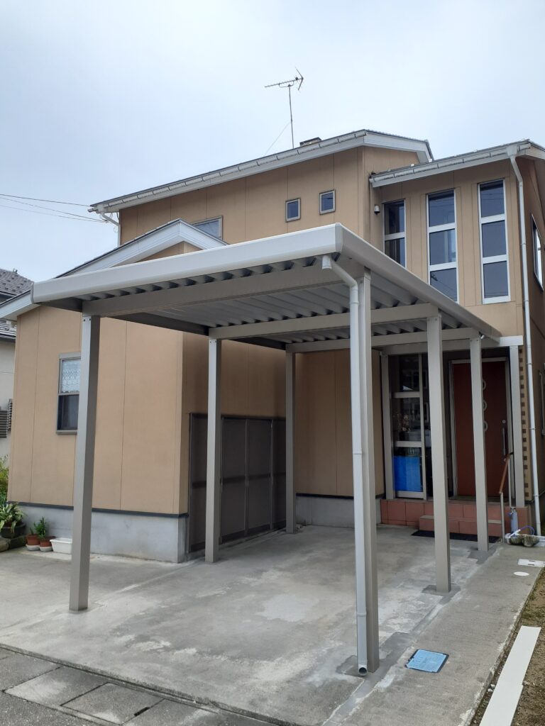 S様邸カーポート新設工事