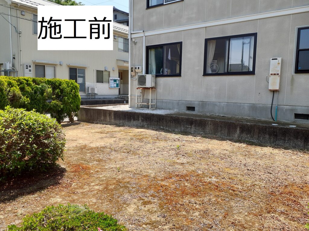 U様邸物置新設工事