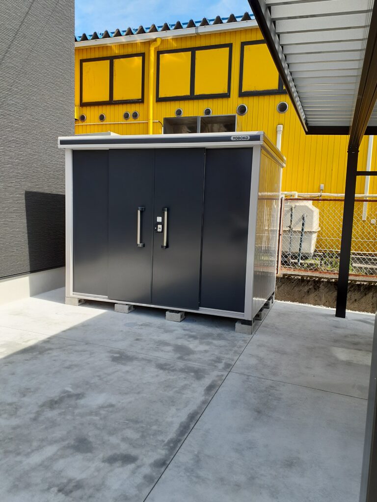 S様物置新設工事